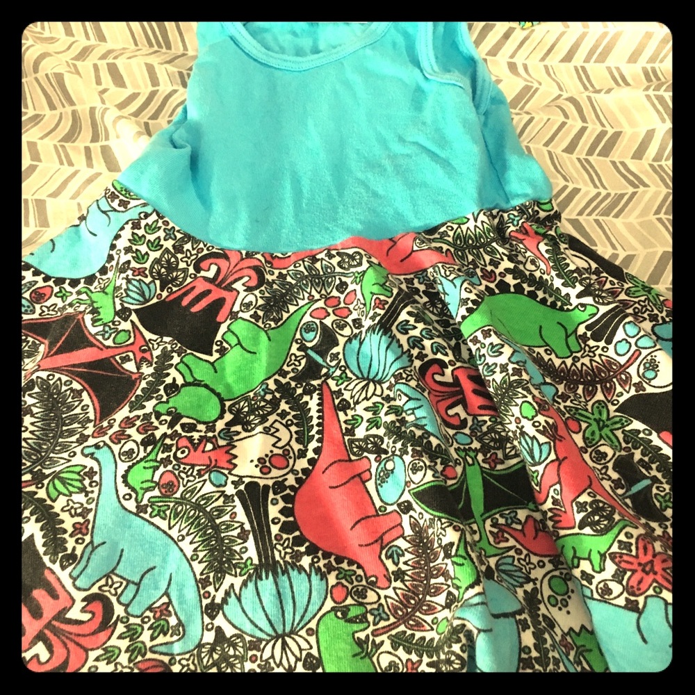 2T Princess Awesome Dinosaur Dress